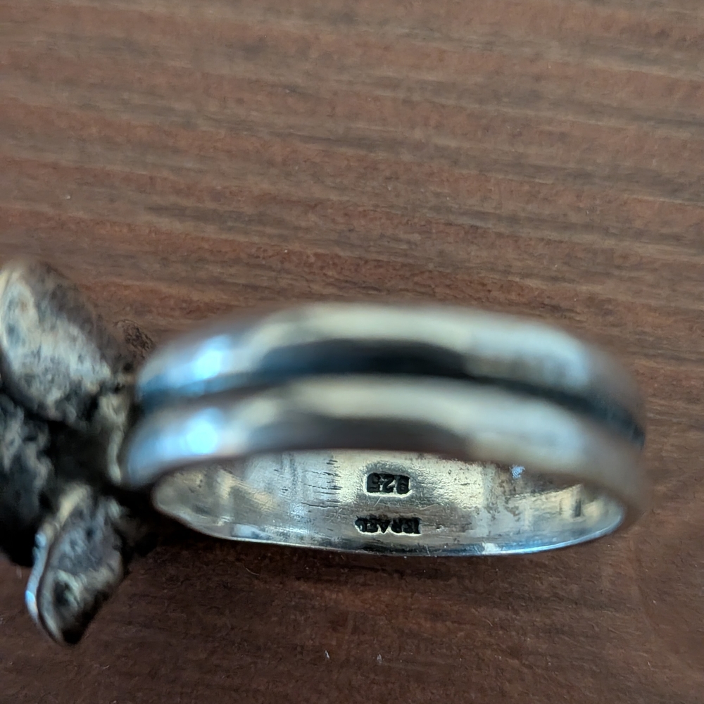 Silver Rose Ring - Picture 3 of 3